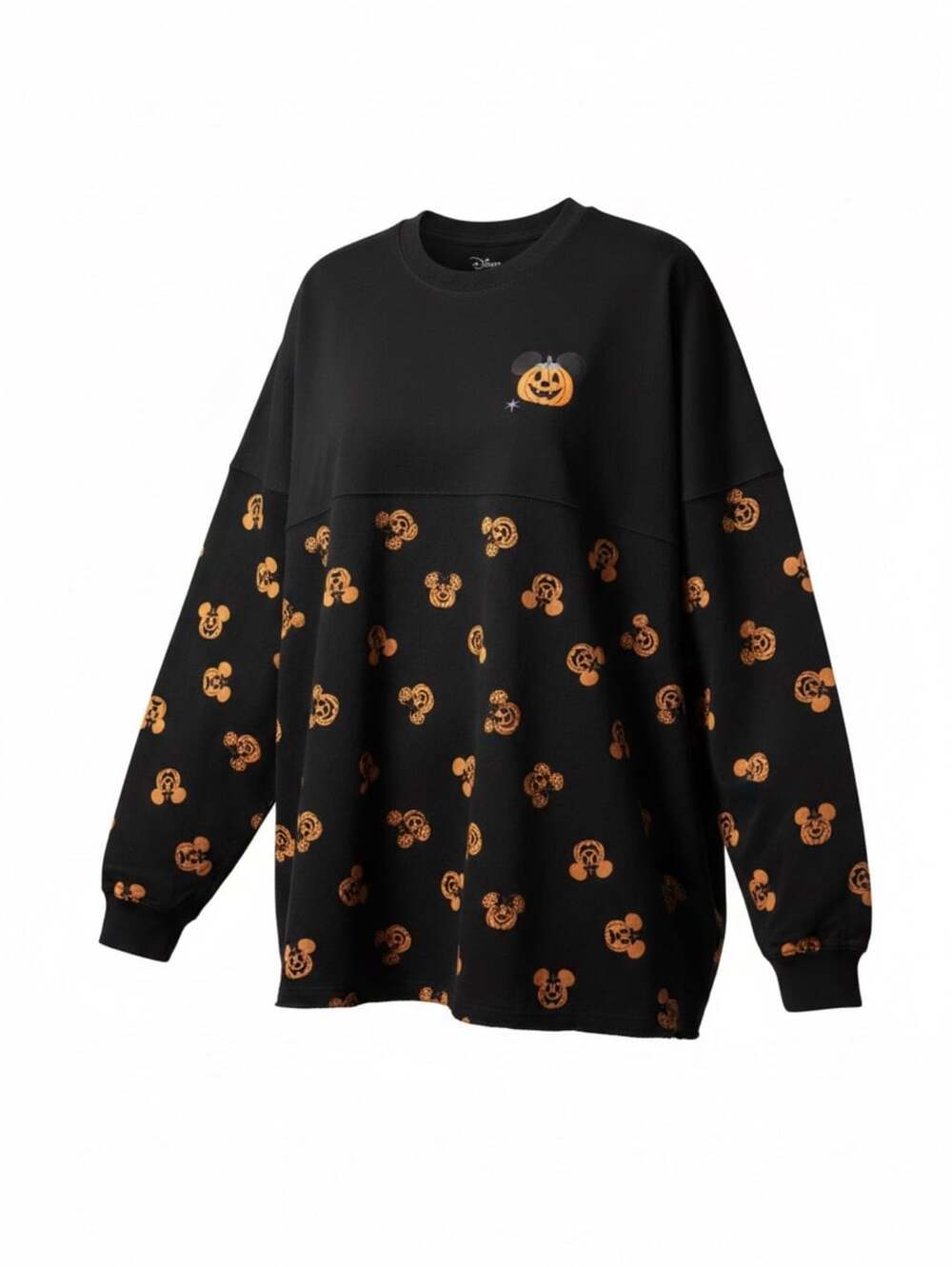 Disney Spirit Jersey Mickey Mouse Pumpkin Size XXL Halloween Black